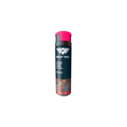 Spray Marcador Fluorescente Vermelho 500ml Great Tool GTQUPI50VER