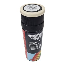 Spray de Tinta Acrílica Ral 9010 Branco Opaco 400ml Great Tool GTQUPI9010O