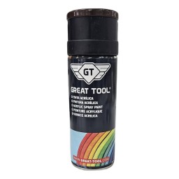 tinta-acrilica-ral-9005-preto-ardosia-400ml-great-tool-gtqupi9005l