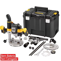 Tupia Sem Escovas XR 18V 12mm / 1/2" Dewalt DCW620NT-XJ 