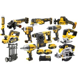 Kit Combo 11 Maquinas 18V + Carrinho DWST83401-1 Dewalt DCD796NPRO37