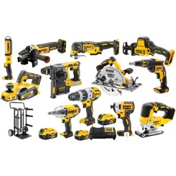 Kit Combo 12 Maquinas 18V + Carrinho DWST83401-1 Dewalt DCD996NPRO35