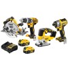 Kit 4 Maquinas 18V DCD796 + DCS334 + DCS572 + DCF887 Dewalt DCD796NPRO17