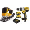 Kit Berbequim DCD996 + Serra de Recortes DCS334NT Dewalt DCD996NPRO11