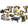 Kit Combo 7 Maquinas 18V + Carinho DWST1-71229 Dewalt DWK701T 