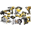 Kit Combo 7 Maquinas 18V + Carrinho DWST83401-1 Dewalt DCD996NPRO19