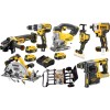 Kit Combo 7 Maquinas 18V + Carrinho DWST83401-1 Dewalt DCD996NPRO20