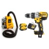 Kit Berbequim DCD996 + Aspirador DWH161 Dewalt Kit DWK225