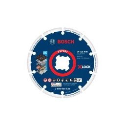 Disco de corte X-LOCK Para Metal 125mm Bosch 2608900533