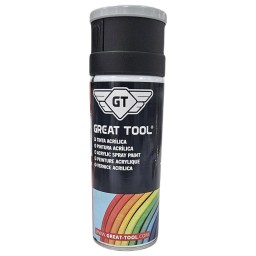 Spray de Tinta Acrílica Ral 7242 Cinza Tráfego 400ml Great Tool GTQUPI07242