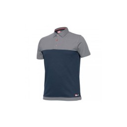 Camisa Polo Bicolor Azul / Preto Industrial Starter 8774