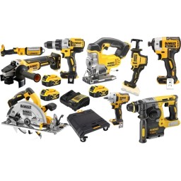 Kit Combo 9 Maquinas 18V + Carrinho DWST1-71229 Dewalt DCD996NPRO24