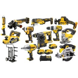 Kit Combo 11 Maquinas 18V + Carrinho DWST83401 Dewalt DWK1103